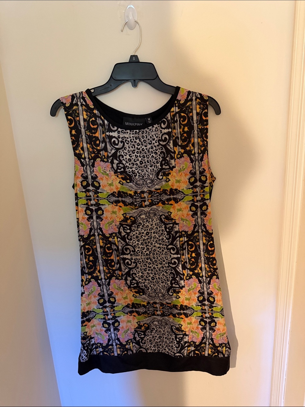 Mink Pink silky cool design dress